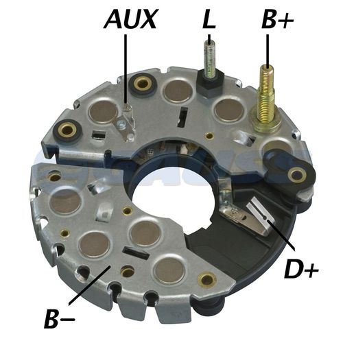 PLACA RETIFICADORA ALTERNADOR GM OMEGA SUPREMA 93..BOSCH 115A - GA1735
