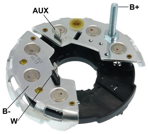 PLACA RETIFICADORA ALTERNADOR RENAULT CLIO BOSCH 90A - GA1923