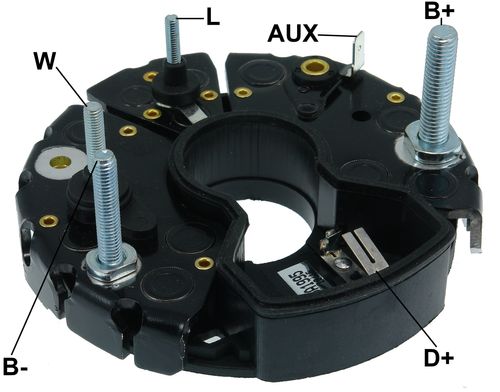 PLACA RETIFICADORA ALTERNADOR IVECO MB VOLVO BOSCH 90A  - GA1995