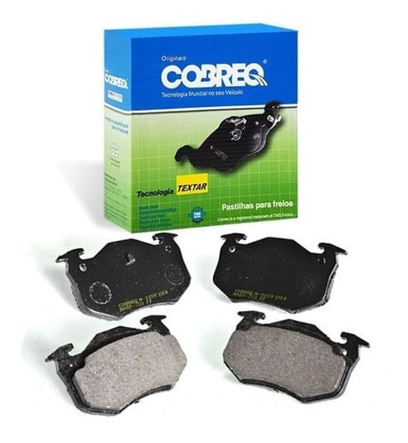 PASTILHA DE FREIO TRASIRA PEUGEOT 2008... COBREQ - N-1159