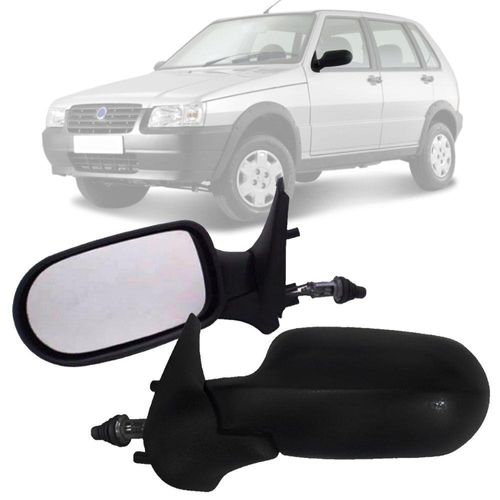 RETROVISOR UNO FIRE X 4 PORTAS 2006 COM  LADO ESQUERDO  - CF1285.0