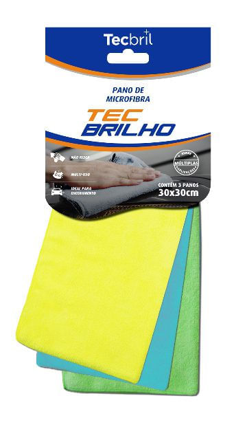 KIT TECBRIL PANO MICROFIBRA - TCB592.0197