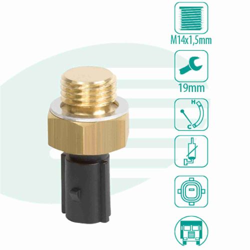 SENSOR TEMPERATURA PAINEL MB CAMINH 121496(3028) - IG203.2012