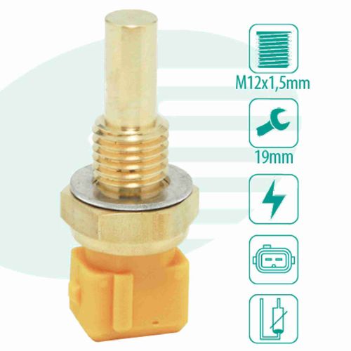 SENSOR TEMPERATURA AGUA FORD GM OMEGA TOYOTA - IG201.0839