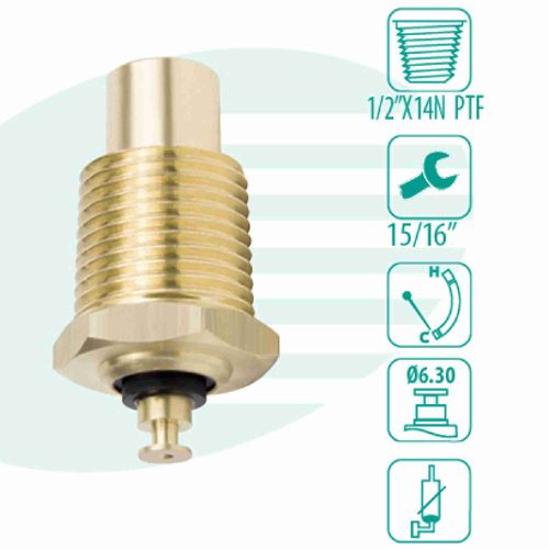 SENSOR TEMPERATURA PAINEL UTILITARIOS GM (3037) - IG203.2017