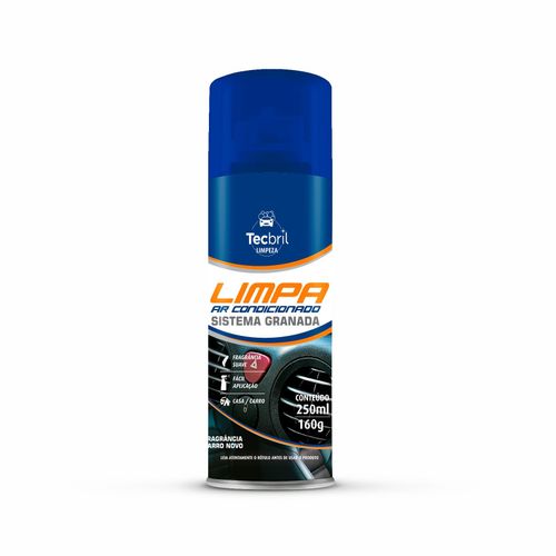 LIMPA AR CONDICIONADO GRANADA CARRO NOVO TEC BRIL - TCB592.0147