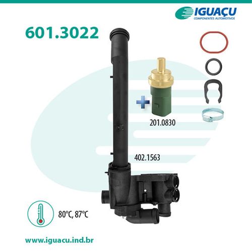 COMBINADO DE ARREFECIMENTO PARATI 1.0 16V. - IG601.3022-87