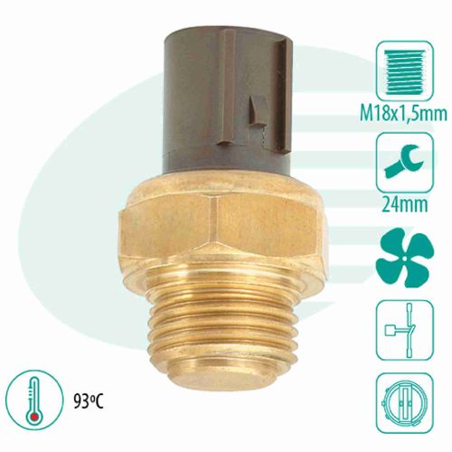 SENSOR TEMPERATURA RADIADOR (CEBOLÃO)  HONDA FIT 04-07  - IG301.0511-93