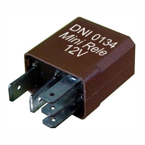 RELE AUXILIAR MINI  5 TERMINAIS SEM  SUPORTE  REVERSOR 30A 12V - DNI0134