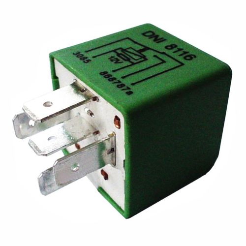 RELE AUXILIAR 5TERMINAIS 12V FIESTAS/SUPORTE  - DNI8116