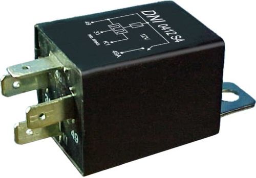 RELE PISCA C/SUPORTE 4 SAIDAS 12V - DNI0412S4