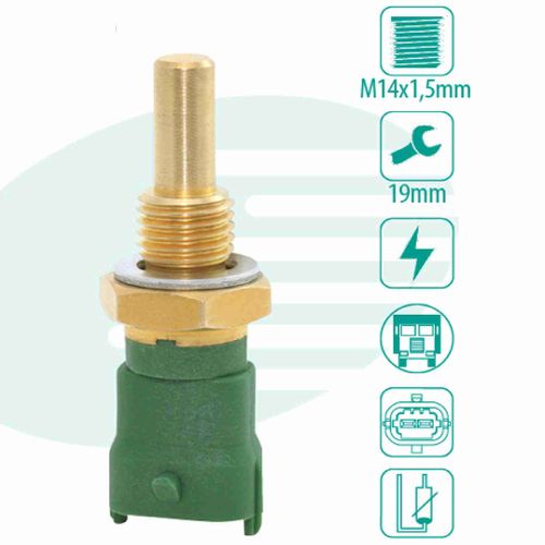 SENSOR TEMPERATURA AGUA FORD/VW CARGO CUMMINS - IG201.0866