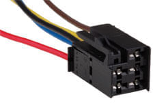 CONECTOR BOTAO TRASEIRO VIDRO ELETRICO GOL GIII 5 VIAS  - TC3050837
