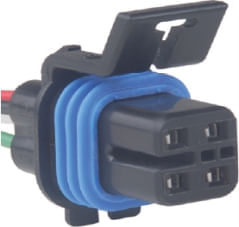 CONECTOR 4 VIAS BOMBA DE COMBUSTIVEL S10 /BLAZER  - TC1041160