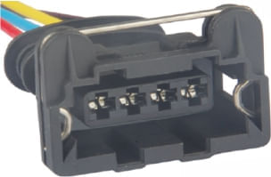 CONECTOR REPARO 4 VIAS CORPO BORBOLETA FAROL PALIO - TC1041013