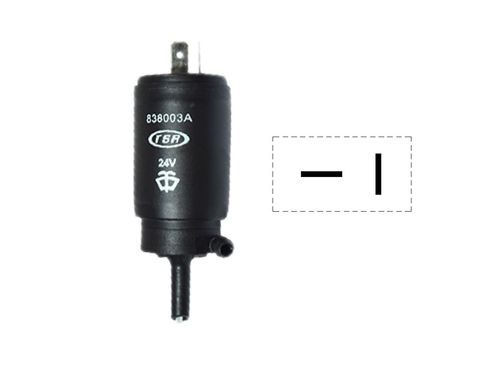 BOMBA LAVADOR PARABRISA PARABRISA 1 SAIDA 24V UNIVERSAL S/C - TSA838003A