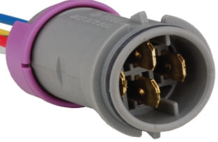 CONECTOR REPARO FAROL CAMINHAO VW 4 VIAS   - TC2040728