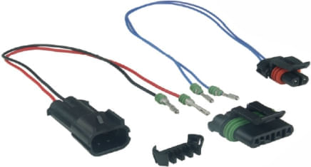 CONECTOR ADAPTADOR BOMBA COMBUSTIVEL FLEX 30CM 4 VIAS - TC1041271