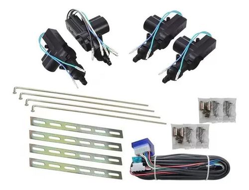 KIT TRAVA ELETRICA UNIVERSAL 4 PORTAS - TC012