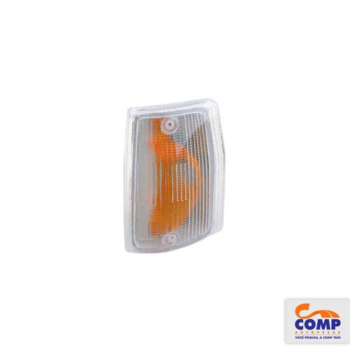 Lanterna Dianteira Esquerda Uno 1985 até 1990 JCV 2513.42 Cristal Lado Motorista
