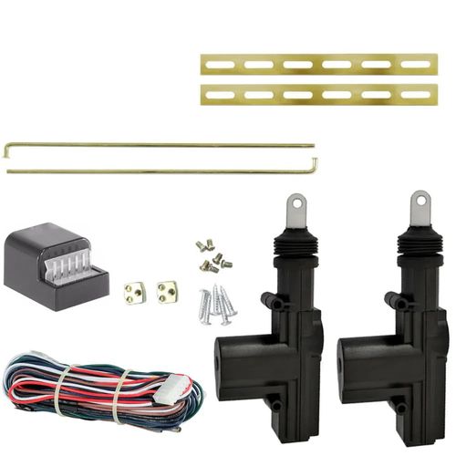 KIT TRAVA ELETRICA UNIVERSAL 2 PORTAS - TC014