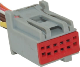 CONECTOR CONTROLE PAINEL DO AR CONDICINADO FOX 8 VIAS  - TC1081127
