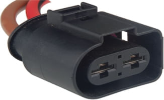 CONECTOR 2 VIAS ELETROVENTILADOR CAMINHAO VW  - TC1021177