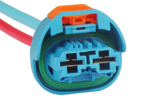 CONECTOR ELETRICO FIAT TRAVA COM 2 POSICOES 3 RANHURAS LADO ESQUERDO - TC1021680