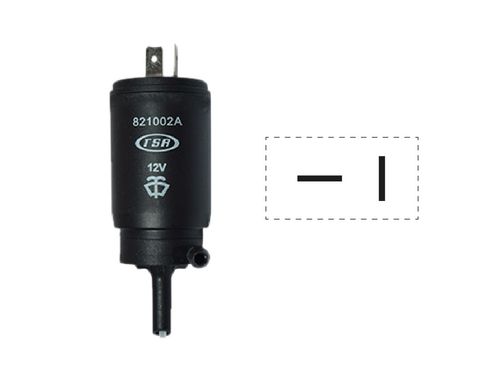 BOMBA LAVADOR PARABRISA 1 SAIDA 12V UNIVERSAL S/C - TSA821002A
