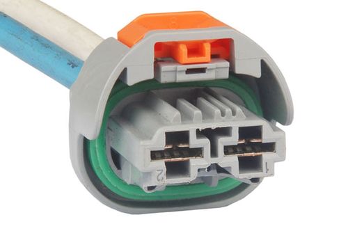 CONECTOR ELETRICO FIAT TRAVA COM 2 POSICOES 3 RANHURAS LADO DIREITO - TC1021682