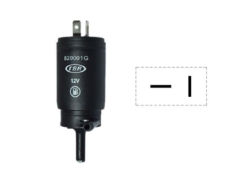 BOMBA LAVADOR PARABRISA GASOLINA1 SAIDA12V UNIVERSAL S/C  - TSA820001G