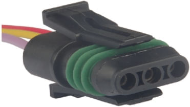 CONECTOR 3 VIAS MOTOR REGULAGEM  FAROL GM VECTRA - TC1031431