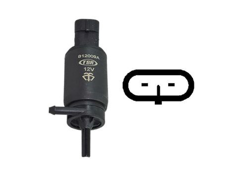 BOMBA LAVADOR PARABRISA PARABRISA 1 SAIDA 12V S10/BLAZER - TSA812009A