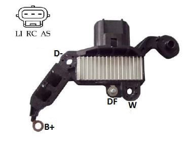 REGULADOR VOLTAGEM ALTERNADOR 14VFORD FOCUS/ESCOSPORT /MONDEO - IKR5360