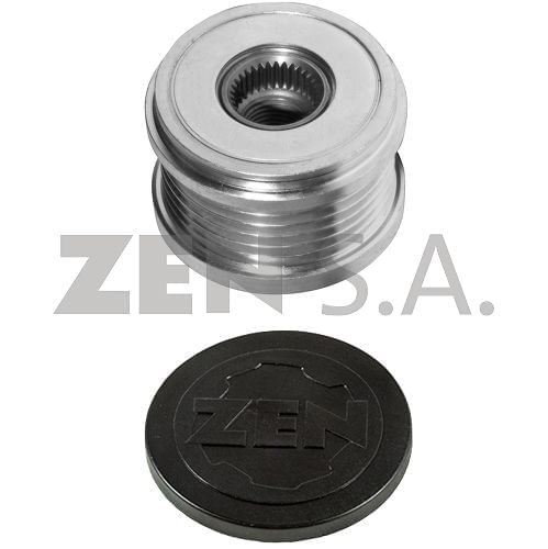 POLIA ALTERNADOR RODA LIVRE CITROEN / PEUGEOT 6PK  - ZEN5453
