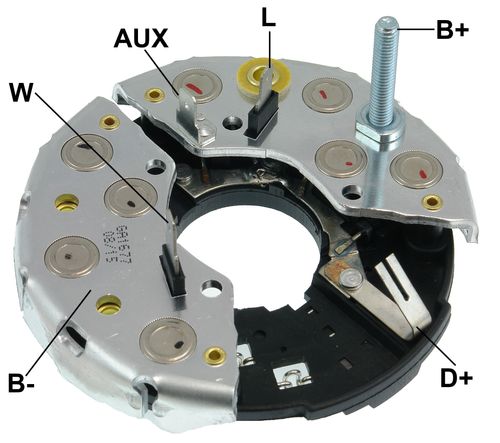 PLACA RETIFICADORA ALTERNADOR MAXION BOSCH 85A - GA1677