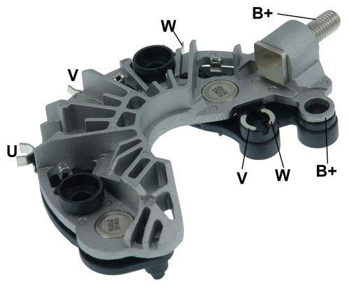 PLACA RETIFICADORA ALTERNADOR FOCUS NEW FIESTA VALEO 120A - GA1831