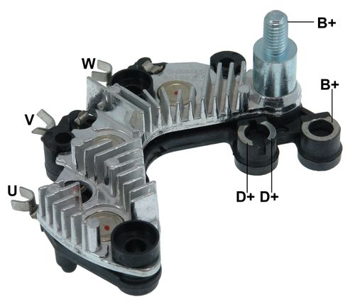 PLACA RETIFICADORA ALTERNADOR KIA PICANTO 08.. VALEO 70A - GA1887
