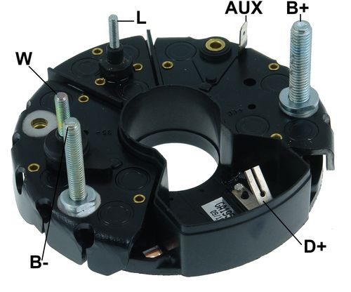 PLACA RETIFICADORA ALTERNADOR SCANIA MB BOSCH 105A - GA1955