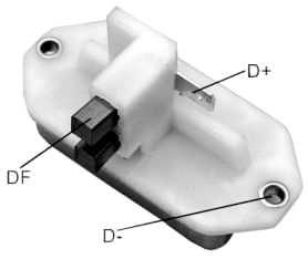 REGULADOR VOLTAGEM ALTERNADOR  BOSCH SANTA/GOL 14V - IKR586