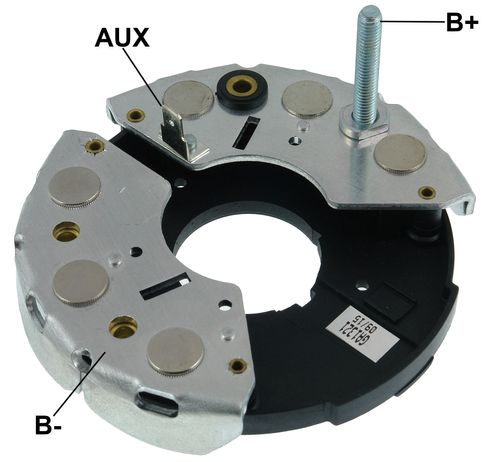 PLACA RETIFICADORA ALTERNADOR DODGE 85A - GA1321