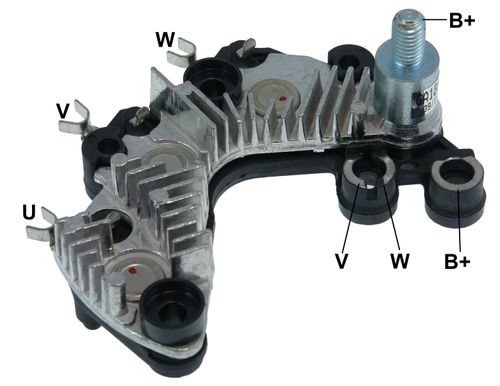 PLACA RETIFICADORA ALTERNADOR FIAR PALIO GM CORSA VALEO 85A - GA1808