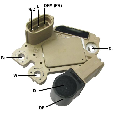 REGULADOR ALTERNADOR HYUNDAI KIA VALEO 14V  - GA913
