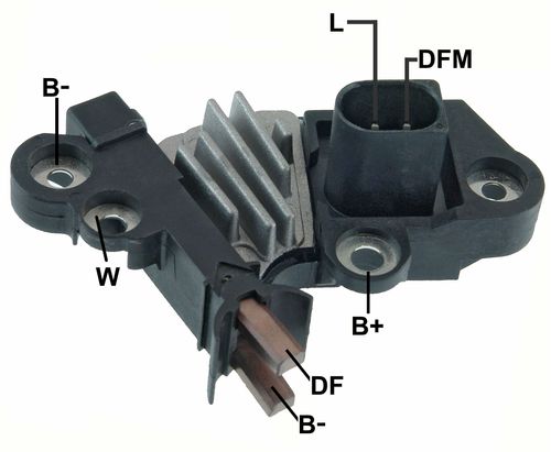 REGULADOR ALTERNADOR VW GOL GV BOSCH 14V - GA363