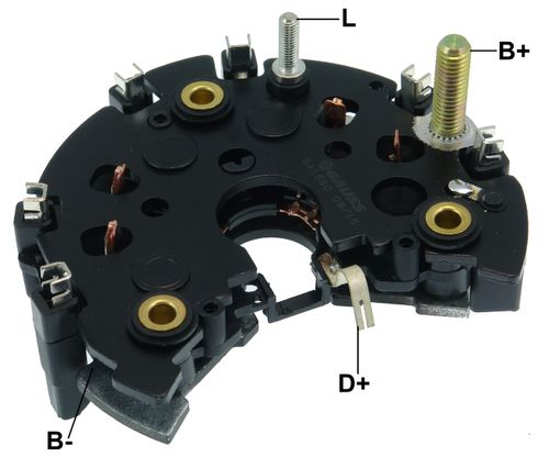PLACA RETIFICADORA ALTERNADOR VW GOL AP S/ AR 99.. 90A - GA1560