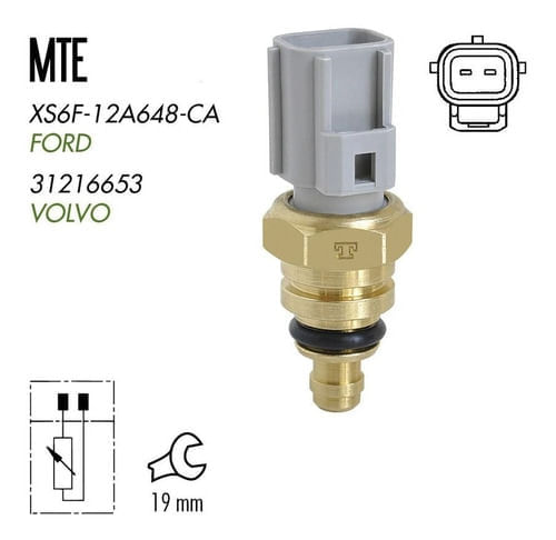 SENSOR DE TEMPERATURA FORD NEW FIESTA 2012.. - NOVO KA 2014.. - MTE4107