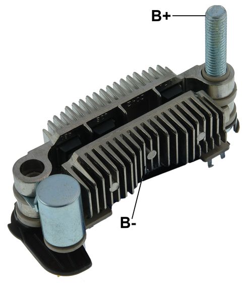 PLACA RETIFICADORA ALTERNADOR JAC J2 J3 2010.. 85A  - GA1388