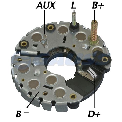 PLACA RETIFICADORA ALTERNADOR VERSAILLES SANTANA BOSCH 115A  - GA1710
