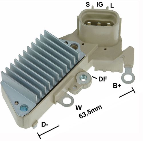 REGULADOR ALTERNADOR TOYOTA COROLLA DENSO 14V - GA820