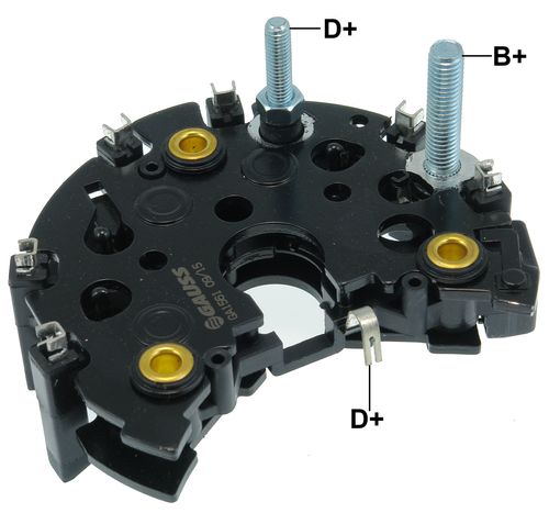 PLACA RETIFICADORA ALTERNADOR GM CORSA 94 - 00 90A - GA1561
